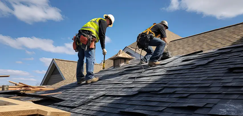 Shed Gutter Installation in Elgin